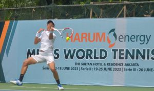 Two Indonesian Tennis Players Advanced to the Second Round of Harum Energy World Tennis