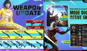 KODE REDEEM FF Free Fire Kamis 1 Juni 2023 Lengkap Banyak Skin dan Senjata