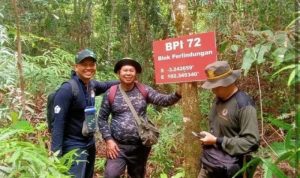 BKSDA Installs Boundary Markers for Lake Tes Wildlife Management Block