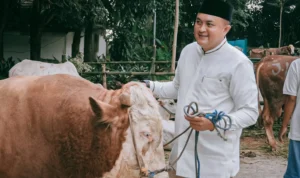 Prabowo Subianto Salurkan Hewan Kurban untuk Masyarakat Kabupaten Bogor