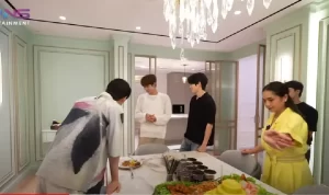 NCT DoJaeJung Cicipi Tumpeng di Rumah Raffi Ahmad, Begini Reaksinya