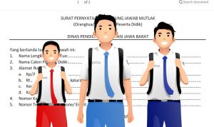 2 Contoh Surat Tanggung Jawab Mutlak untuk PPDB Jabar dan Lampung