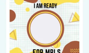 Contoh Link Twibbon MPLS 2023 yang unik dan kreatif.