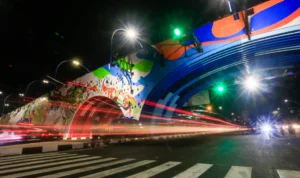 Fly Over Antapani: Jembatan Warna Warni Paling Arsty Se-Indonesia Fly Over Antapani