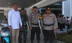 Polres Bogor Ganti Nahkoda, Ketua DPRD Rudy Susmanto Nilai AKBP Iman Sangat Menginspirasi Rudy Susmanto bersama Iman Imanuddin / Sandika Fadilah