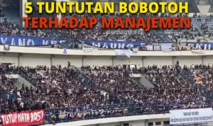 5 Tuntutan Bobotoh Northernwall Terhadap Manajemen Persib 5 Tuntutan Bobotoh Northernwall Terhadap Manajemen Persib