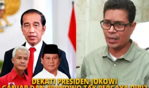 Faizal Assegaf Kritisi Ganjar dan Prabowo yang Berebut Dukungan Presiden Jokowi