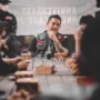 Koordinator Support 22 Bikers Brotherhood 1% MC, Ryza Rizaldy alias Ojos menyampaikan rencana Konser Bakti Untuk Negeri support 22 ( KOBAKS).