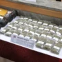 Polres Metro Bekasi Kota mengungkap dugaan peredaran narkoba jenis ganja dan obat-obatan.-Istimewa/Rafi Adhi Pratama-