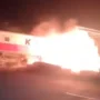 BREAKING NEWS! Telah Terjadi Kecelakaan Kereta Api di Semarang, Menabrak Truk Muatan Hingga Meledak