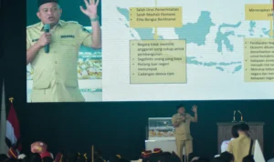 Anggota DPR RI Fraksi Gerindra, Mulyadi saat menghadiri konsolidasi Partai Gerindra Dapil 3 di Bogor