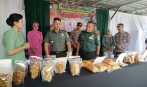 Dandim 0610/Sumedang Kunjungi Koramil 1004/Tanjungsari, Sekaligus Tinjau UMKM Unggulan