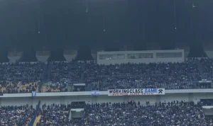 Aksi Protes Bobotoh Persib