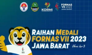 Dingin! Jabar Ada di Puncak Klasemen Fornas VII 2023