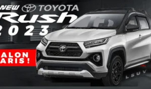 Ilustrasi Toyota Rush 2023