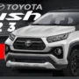 Ilustrasi Toyota Rush 2023