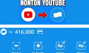 ilustrasi dapat saldo dana dari nonton youtube