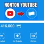 ilustrasi dapat saldo dana dari nonton youtube