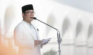 Gubernur Jabar Ridwan Kamil mengatakan polemik Ponpes Al Zaytun akan disampaikan pekan depan oleh Menko Polhukam. Humas Pemprov Jabar.