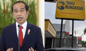 Jokowi Mampir ke RM Bungkeng