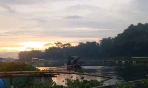 Keramba Jaring Apung di Waduk Saguling Bakal Segera Ditertibkan. Kamis (12/23). Foto: Jabarekspres