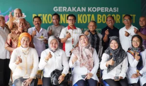 Jajaran Pemkot Bogor bersama Dekopindo Kota Bogor dan sejumlah stakeholder. (Yudha Prananda / Jabar Ekspres)