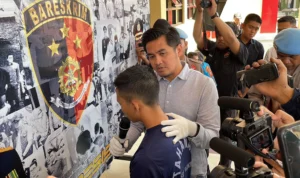Pelaku Pembunuhan Remaja di Pangalengan Akhirnya Diringkus Polisi, Masalah Utang Jadi Motifnya Pelaku Pembunuhan Seorang Remaja Di Kebun Teh Pangalengan Berhasil Ditangkap Polresta Bandung. Foto Agi Jabarekspres