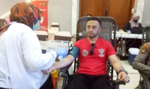 Advokat Squad dan Polrestabes Bandung Gelar Donor Darah