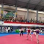 Kejaksaan Negeri (Kejari) Depok, Jawa Barat gelar turnamen Taekwondo Cup 2023 diikuti ratusan pelajar tingkat SD, SMP, dan SMA se-Kota Depok. Jabar Ekspres/Rubiakto.