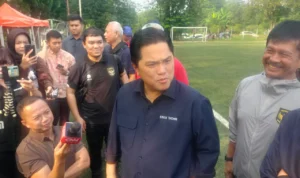 Erick Thohir kunjungi seleksi pemain timnas u-17 / Rubiakto