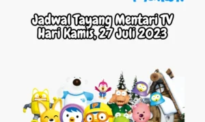 Jadwal Tayang Mentari TV Hari Kamis, 27 Juli 2023