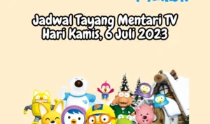 Jadwal Tayang Mentari TV Kamis, 6 Juli 2023