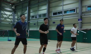 Jelang Korea Open 2023, Pebulu Tangkis Indonesia Mulai Jalani Latihan