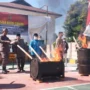 Kejari Cianjur mencatat kasus peredaran narkotika jenis ganja hampir meningkat dua kali lipat. ANTARA/Ahmad Fikri.