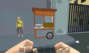 Misi Penjual Telur Gulung di Game Kantin Sekolah Simulator/ Tangkap Layar Game Kantin Sekolah Simulator