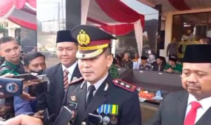 Upacara HUT ke-77 Bhayangkara, Kapolres Sumedang: Perjalanan ini Tidak Mudah