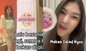 Pemilik Salad Nyoo/ Kolase TikTok @yolanyoo