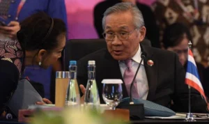 Thai Foreign Minister Don Pramudwinai Meets Aung San Suu Kyi