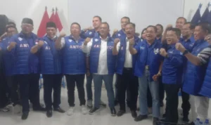 Ketua Umum Partai Demokrat Agus Harimurti Yudhoyono memberikan pemaparan pidato politik yang disiarkan secara langsung.