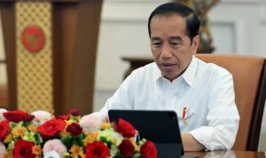 Presiden Jokowi mengimbau seluruh masyarakat untuk jangan ada ujaran kebencian di media sosial menjelang Pemilu 2024. Setkab.go.id