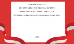 Contoh Proposal 17 Agustus OSIS dan Link Download di Bawah Ini