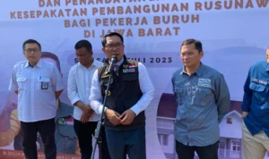 Gubernur Ridwan Kamil Resmikan Apartemen Transit!