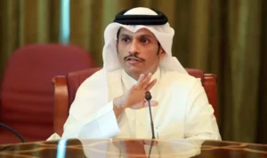Qatar Akan Bantu Ukraina Sekitar Rp1,51 Triliun perdana menteri Qatar, Sheikh Mohammed Bin Abdulrahman al-Thani