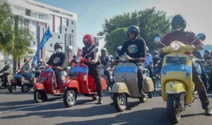 Seru Banget! Ribuan Peserta dari Seluruh Indonesia Meriahkan Aceh Vespa Festival 2023 di Banda Aceh