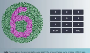 Tes Buta Warna/Sumber: colorblindnesstest.org