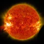Ilustrasi Badai Matahari/Foto: Instagram (nasa)