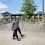 Suasana di pintu masuk Ponpes Al Zaytun, Indramayu, Jawa Barat. (Jabar Ekspres/Ayu Lestari)