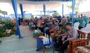 TNI Hadir Dalam Penilaian Lomba Posyandu Tingkat Provinsi di Kecamatan Cisitu Sumedang