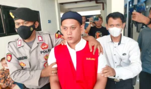Terdakwa pembunuhan terhada anak reesmi divonis hukuman mati oleh PN Depok. Jabar Ekspres/Rubiakto.