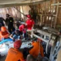 Tim SAR Gabungan kembali melakukan upaya evakuasi terhadap 8 penambang emas yang terjebak di Kawasan Tambang Banyumas.